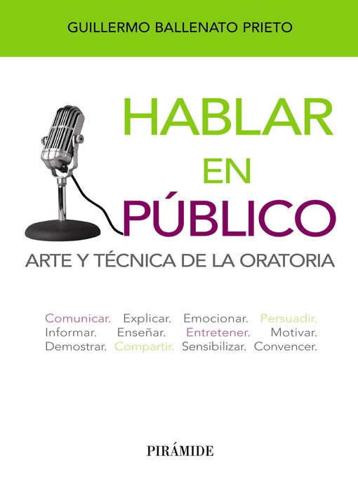 Title details for Hablar en público by Guillermo Ballenato Prieto - Available